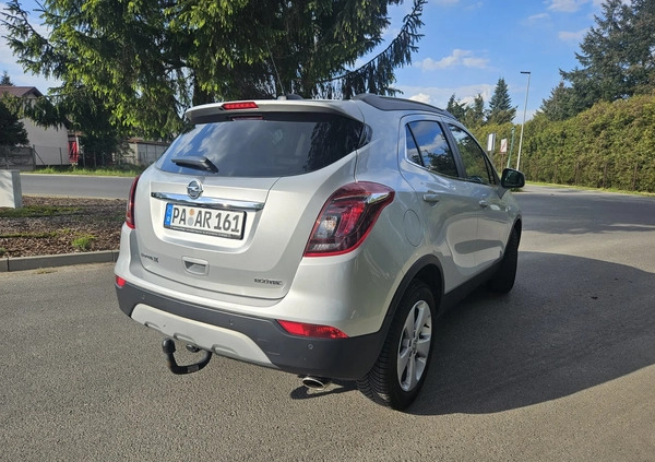 Opel Mokka cena 65900 przebieg: 84500, rok produkcji 2018 z Prusice małe 781